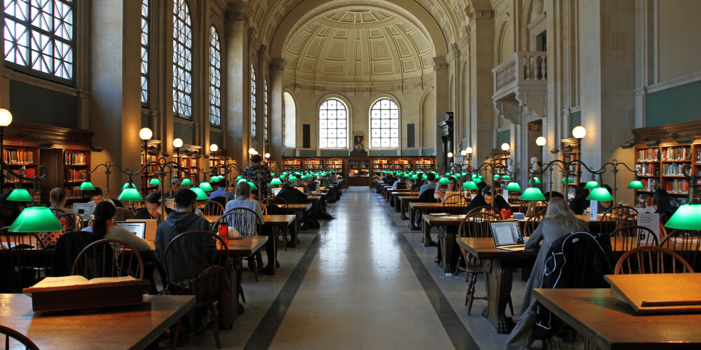 Bostonska gradska knjižnica, Massachusetts, SAD
