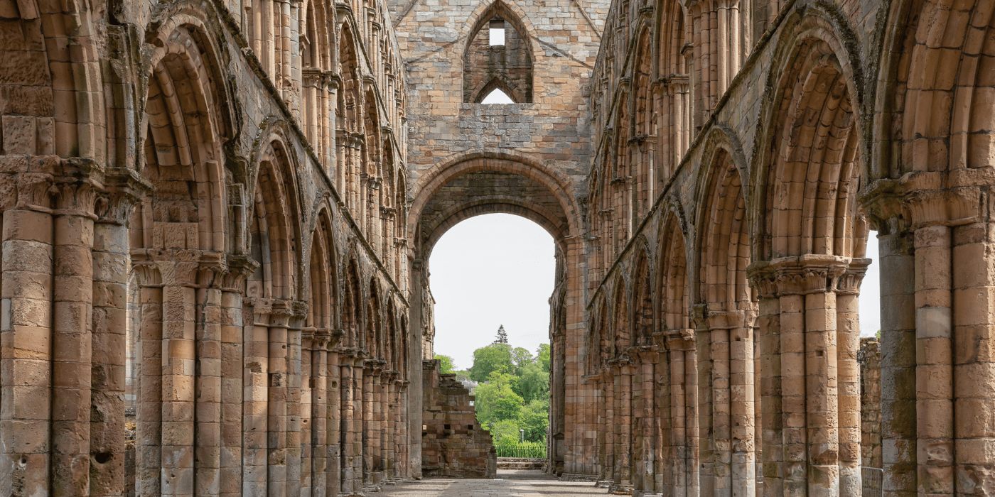 Jedburgh Abbey, Škotska
