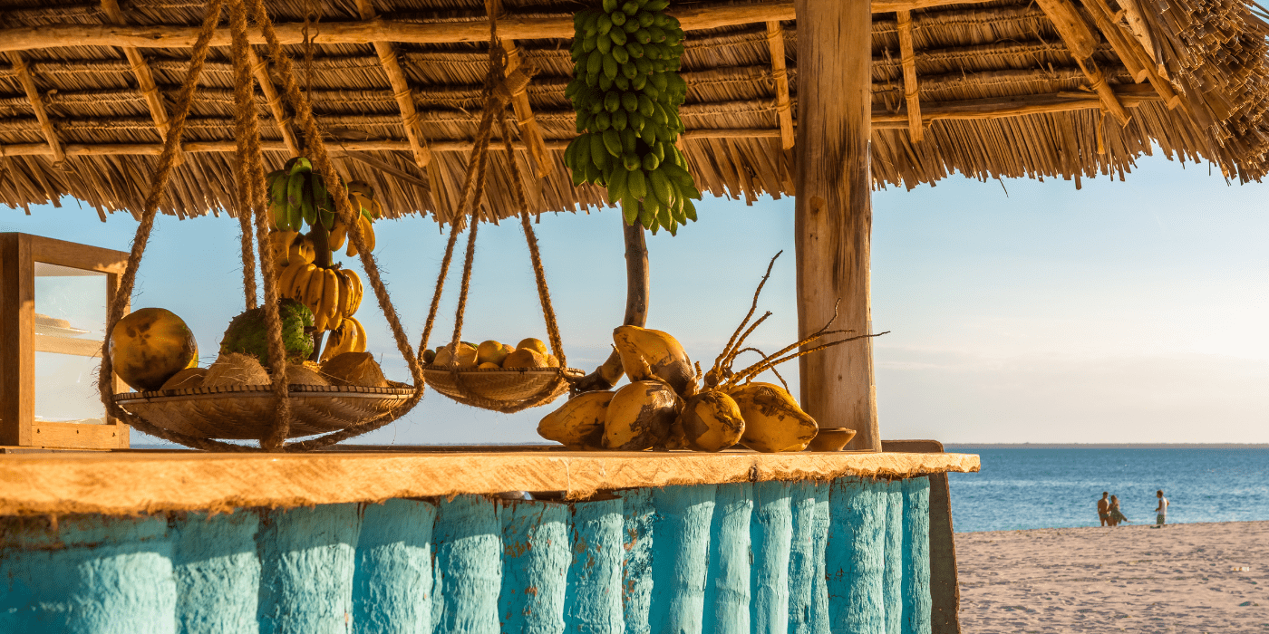 Bar na plaži u Zanzibaru, Tanzanija