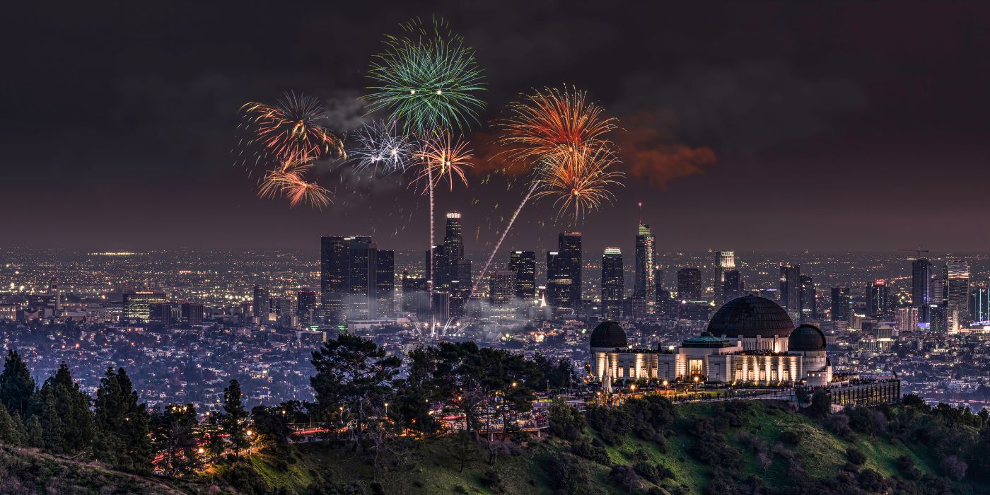 Panoramski vatromet, Los Angeles, SAD