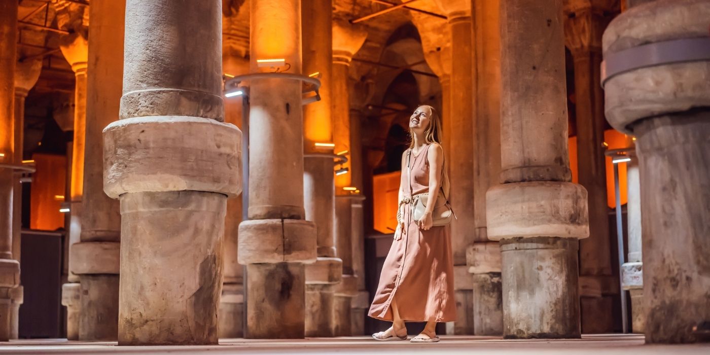 Cisterna Yerebatan, Istanbul, Turska