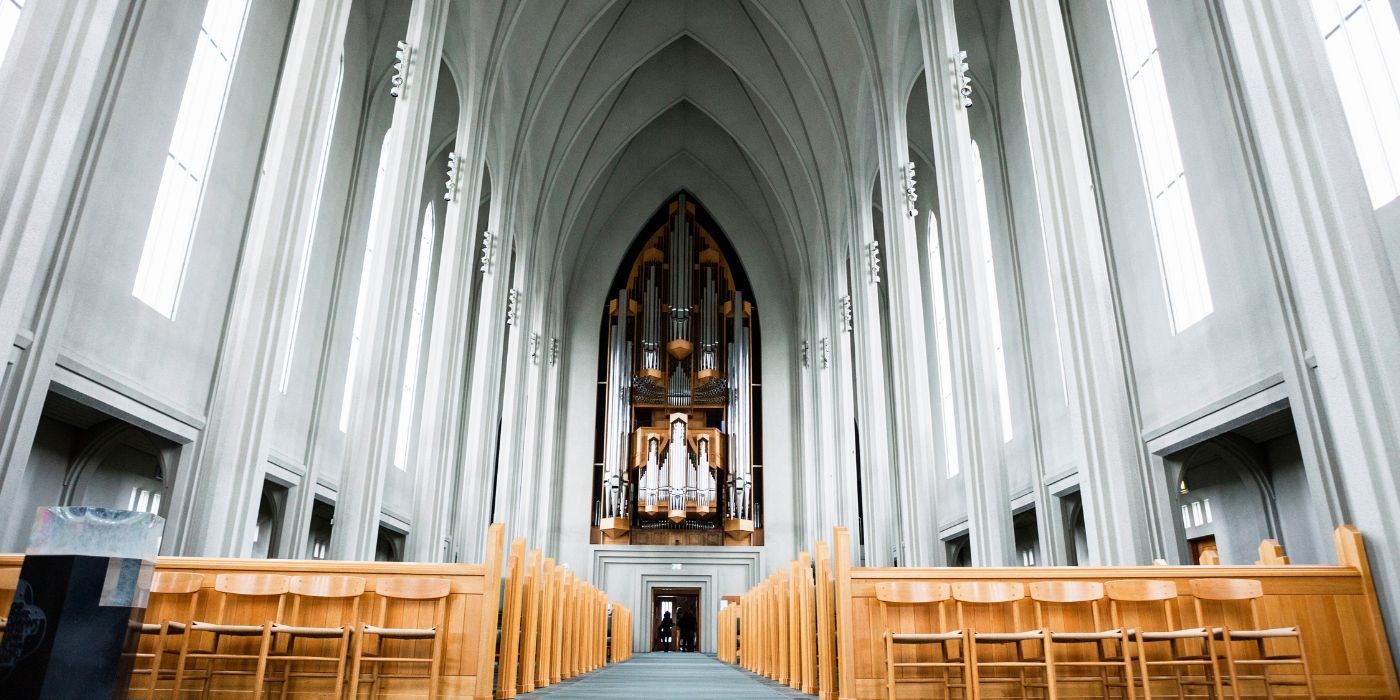 Hallgrímskirkja - Reykjavík, Island