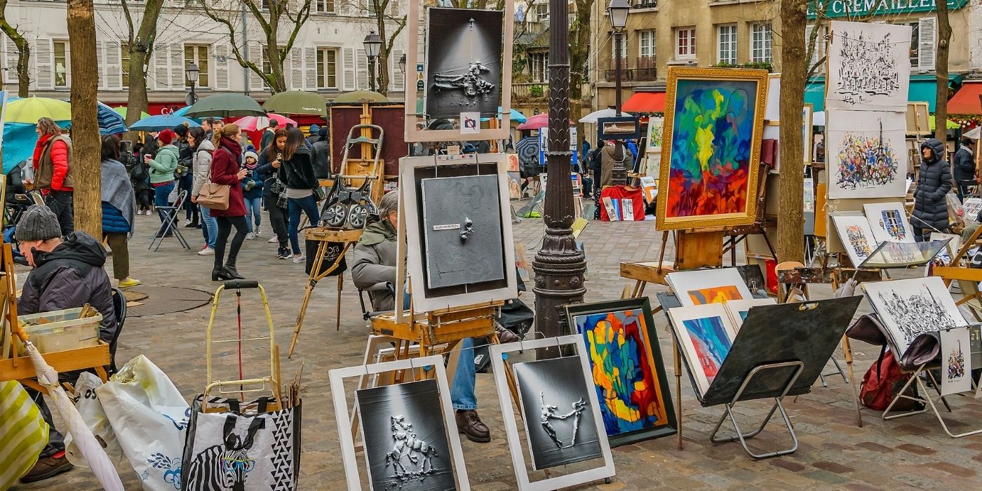 Place du Tertre, Pariz, Francuska