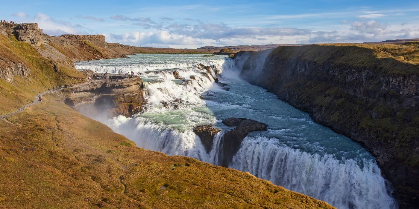 Slap Gullfoss, Island