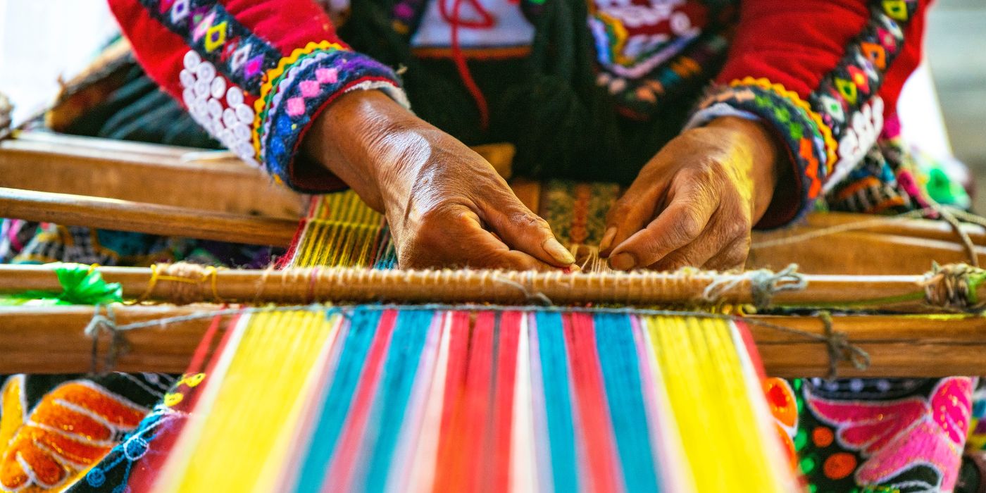 Autohtono tekstilno tkanje, Cusco, Peru