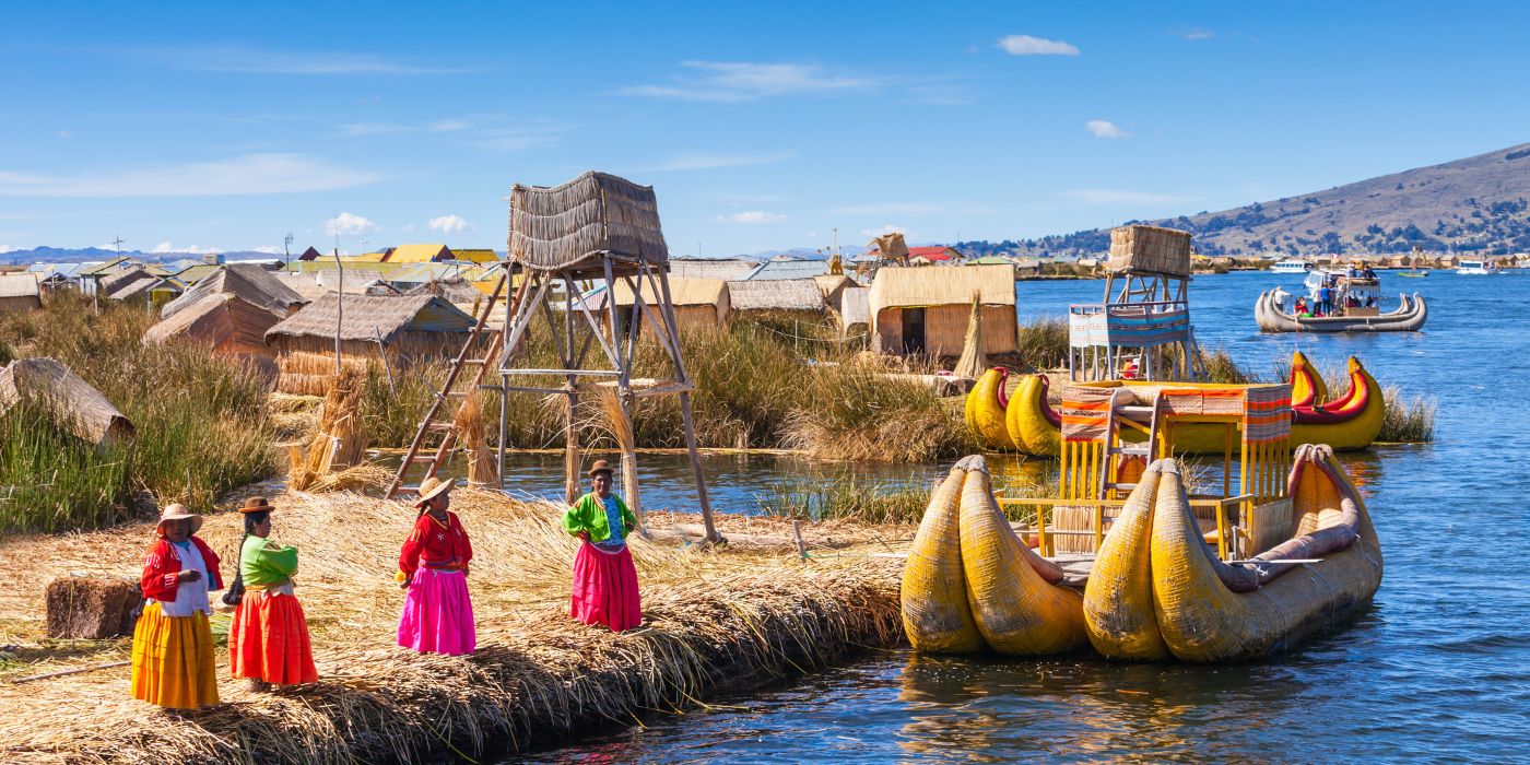 Jezero Titicaca, Peru