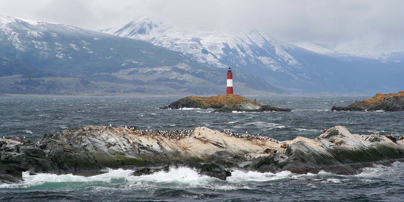 Svjetionik Les Eclaireus, Ushuaia, Argentina