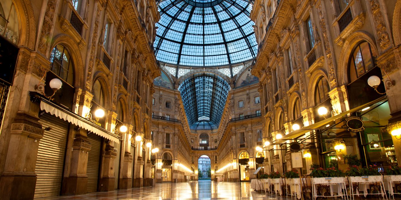 Galerija Vittorio Emanuele II, Milano, Italija