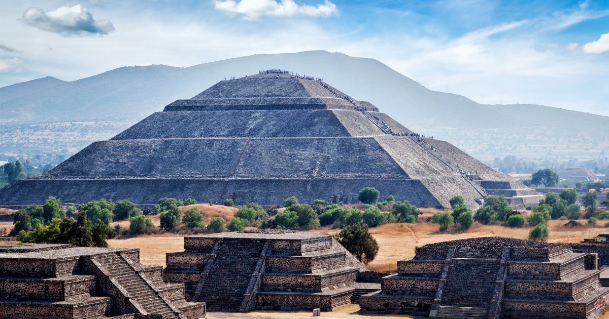 Piramide u Teotihuacanu, Meksiko