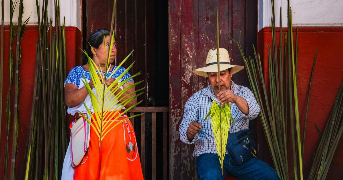 Tradicionalno vezenje palme