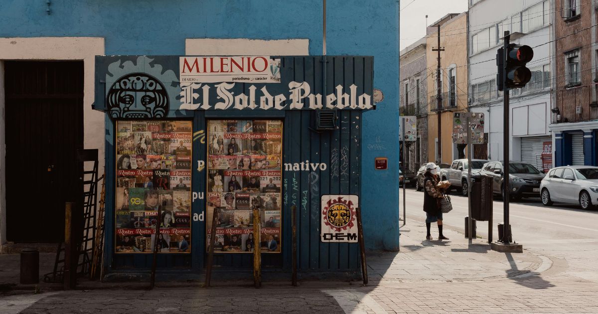 Trgovina u Puebli, Meksiko